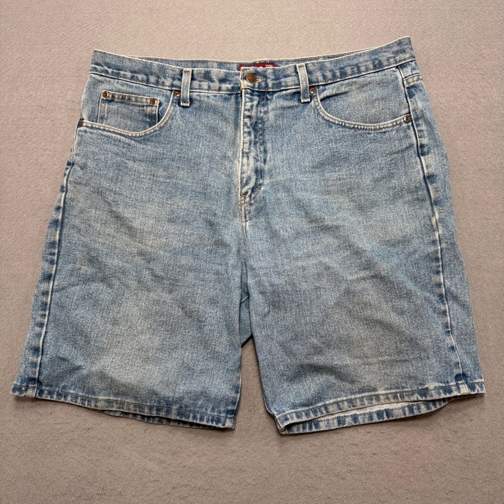 Y2K Nevada Shorts Men's 38 Blue Light Wash Denim Bermuda Classic Cotton Canada‎